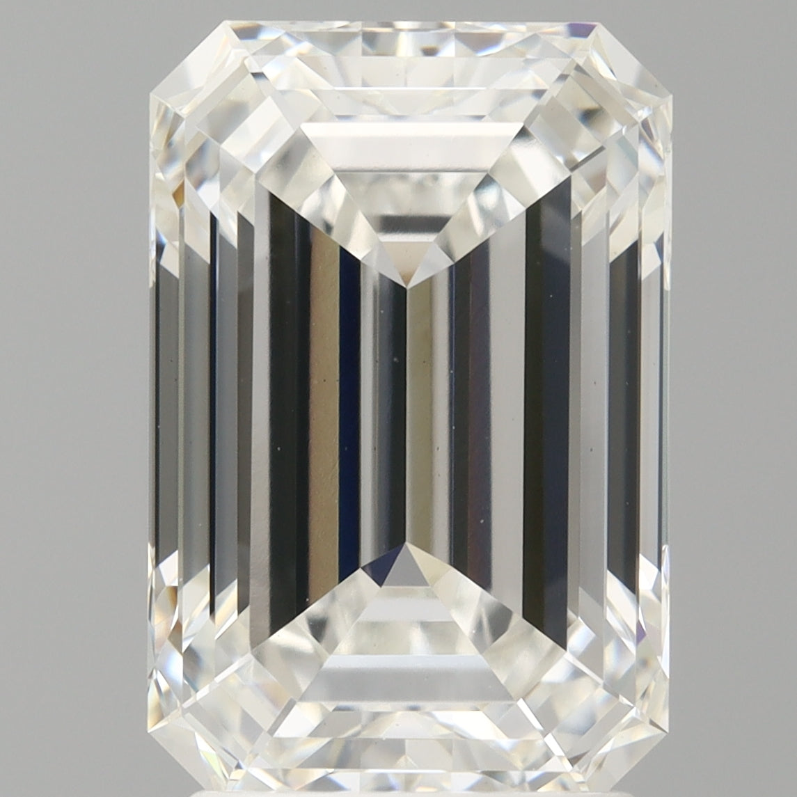 3.10 Carat Emerald Shaped, Ideal Cut, F Color, VS1 Clarity, IGI Certified Lab Grown Diamond