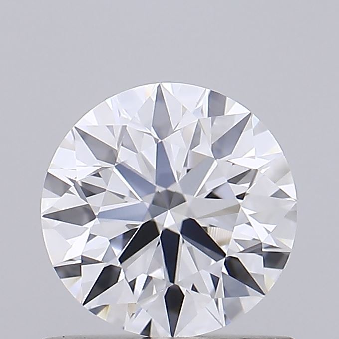 0.86 Carat Round Shaped, Ideal Cut, D Color, VVS2 Clarity, IGI Certified Lab Grown Diamond