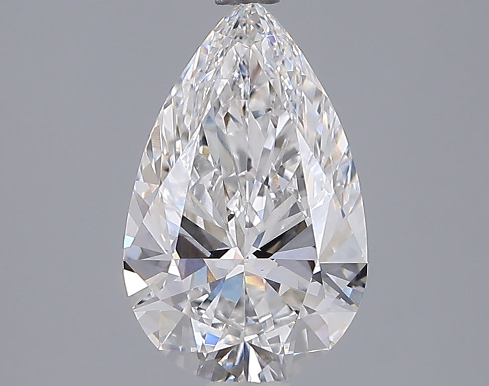 2.01 Carat Pear Shaped, Ideal Cut, E Color, VVS1 Clarity, IGI Certified Lab Grown Diamond