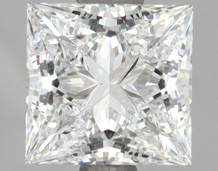 2.20 Carat Princess Shaped, Ideal Cut, D Color, VVS1 Clarity, IGI Certified Lab Grown Diamond