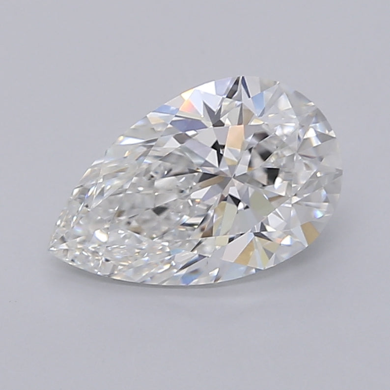 2.01 Carat Pear Shaped, Ideal Cut, E Color, VVS2 Clarity, IGI Certified Lab Grown Diamond