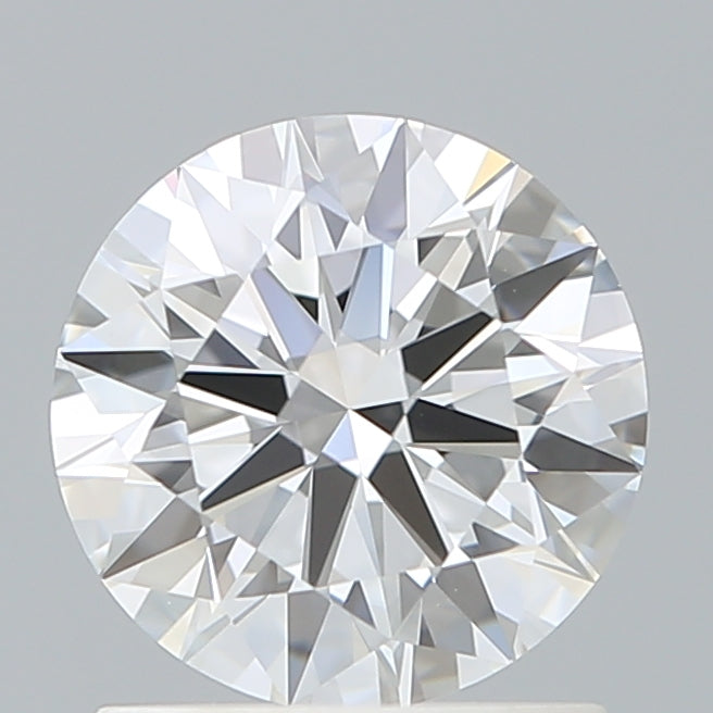 1.21 Carat Round Shaped, Ideal Cut, D Color, VVS2 Clarity, IGI Certified Lab Grown Diamond