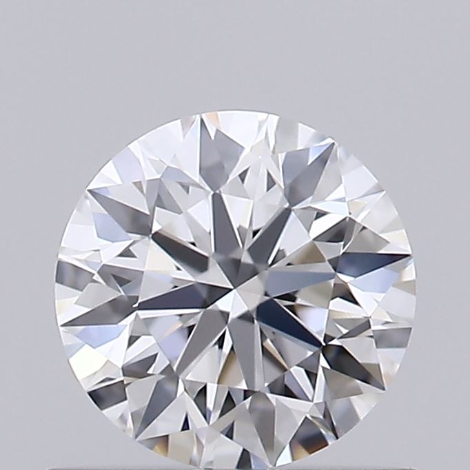 0.54 Carat Round Shaped, Ideal Cut, D Color, VVS2 Clarity, IGI Certified Lab Grown Diamond