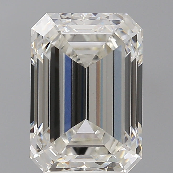4.01 Carat Emerald Shaped, Ideal Cut, G Color, VS1 Clarity, IGI Certified Lab Grown Diamond
