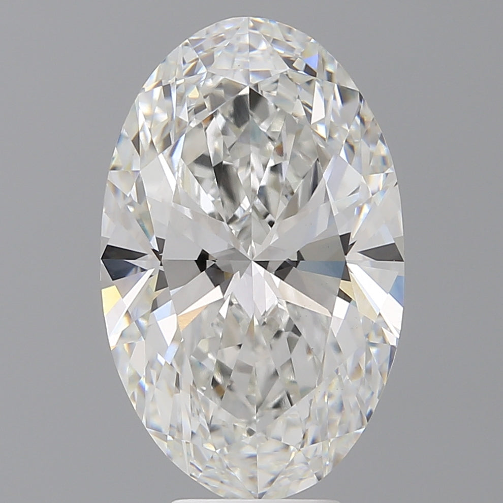 7.53 Carat Oval Shaped, Ideal Cut, E Color, VVS2 Clarity, IGI Certified Lab Grown Diamond