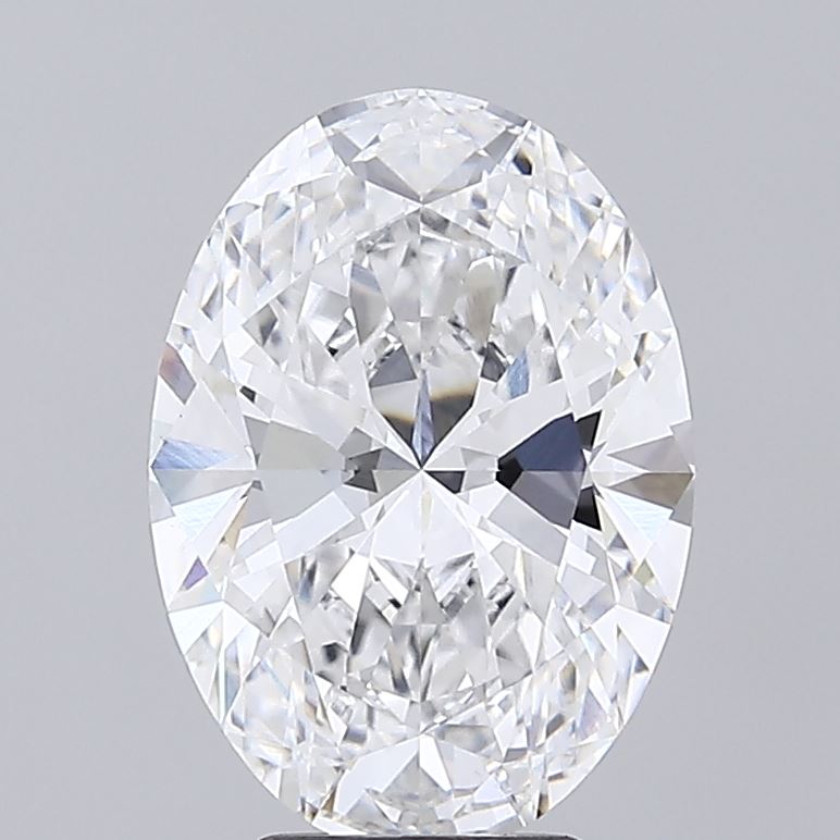 4.60 Carat Oval Shaped, Ideal Cut, D Color, VS1 Clarity, IGI Certified Lab Grown Diamond