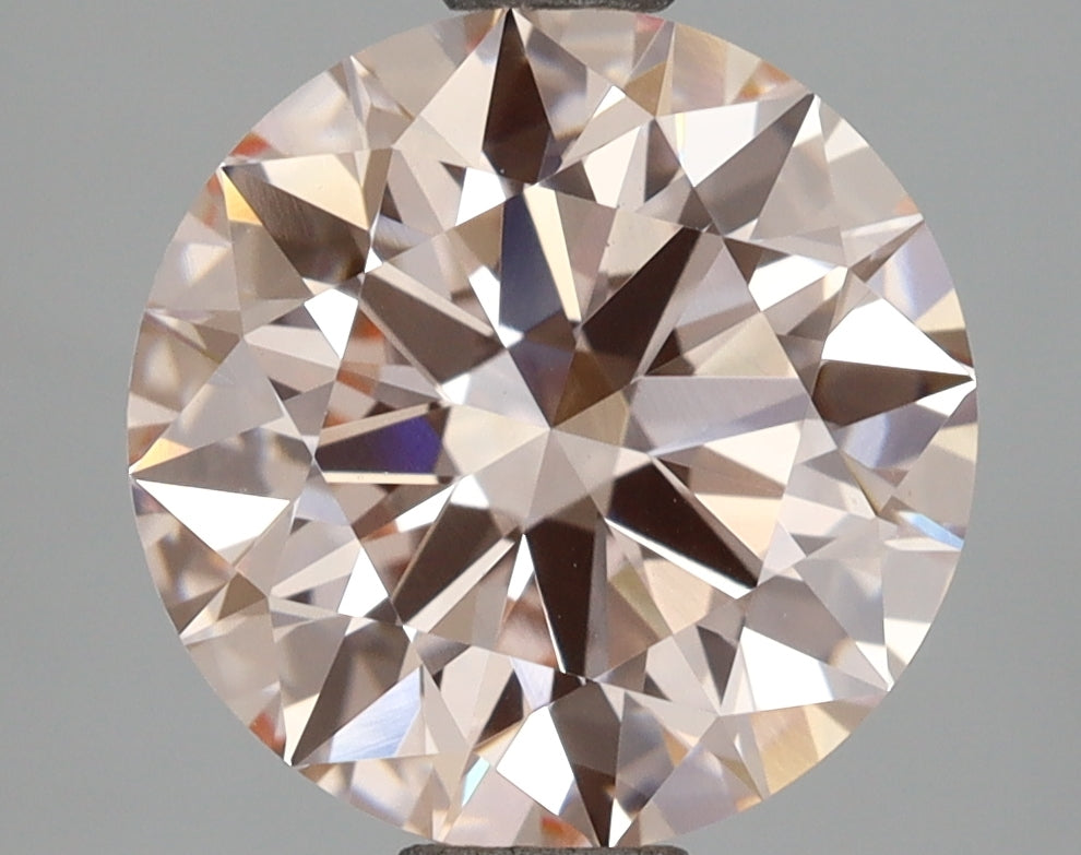 2.89 Carat Round Shaped, Ideal Cut, VS1 Clarity, IGI Certified Lab Grown Diamond