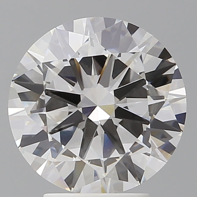 3.53 Carat Round Shaped, Excellent Cut, F Color, VVS2 Clarity, IGI Certified Lab Grown Diamond