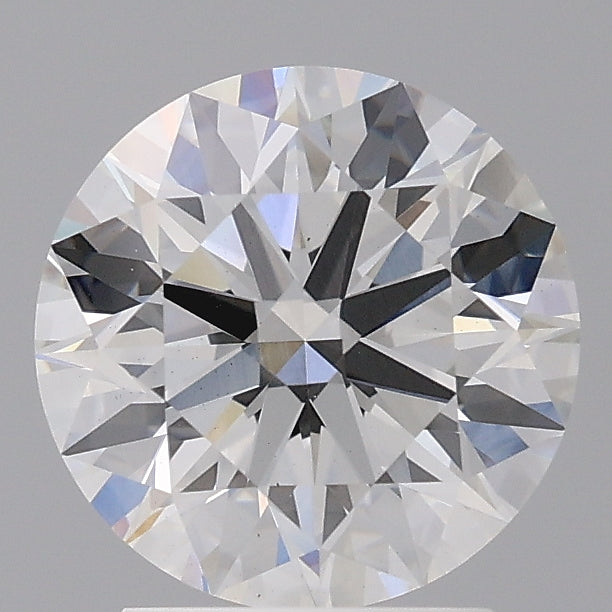 2.53 Carat Round Shaped, Ideal Cut, F Color, VS1 Clarity, IGI Certified Lab Grown Diamond