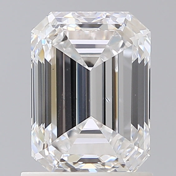 1.51 Carat Emerald Shaped, Ideal Cut, D Color, VS2 Clarity, IGI Certified Lab Grown Diamond
