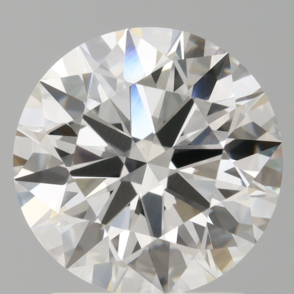 2.01 Carat Round Shaped, Ideal Cut, F Color, VVS2 Clarity, IGI Certified Lab Grown Diamond