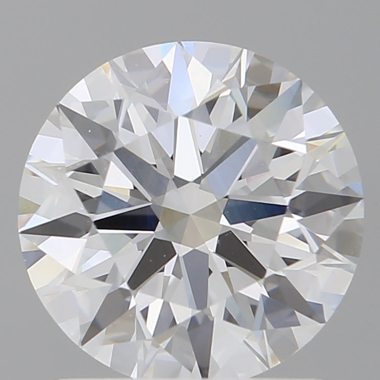 1.53 Carat Round Shaped, Ideal Cut, E Color, VVS2 Clarity, IGI Certified Lab Grown Diamond