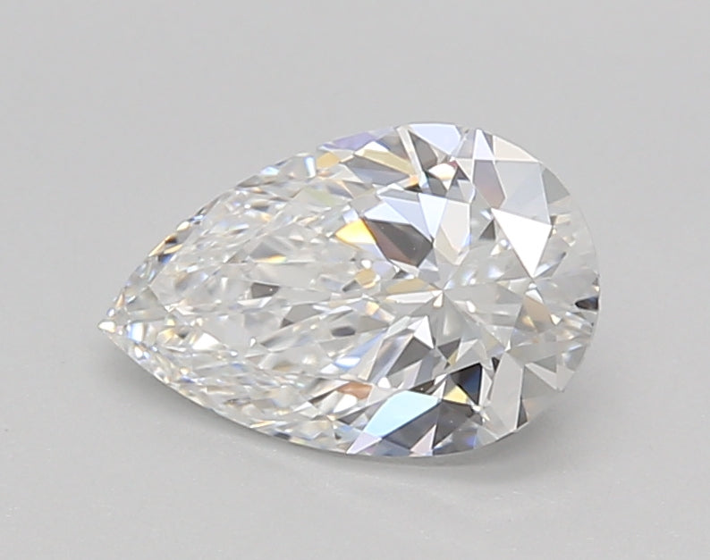 1.02 Carat Pear Shaped, Excellent Cut, D Color, VVS1 Clarity, IGI Certified Lab Grown Diamond