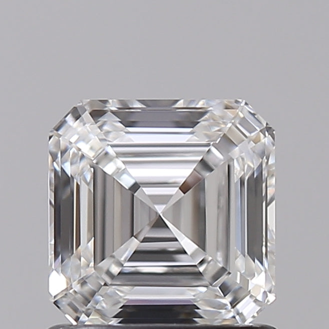 1.05 Carat Asscher Shaped, Very Good Cut, E Color, VVS2 Clarity, IGI Certified Lab Grown Diamond