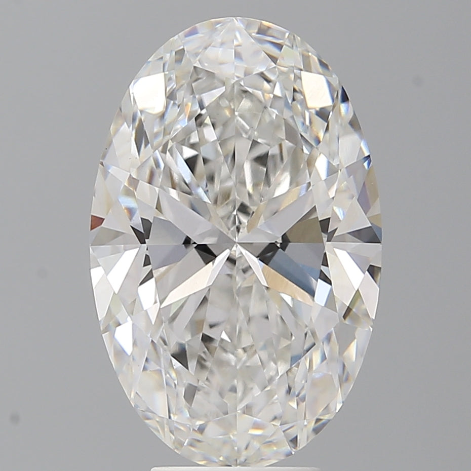 6.51 Carat Oval Shaped, Ideal Cut, E Color, VVS2 Clarity, IGI Certified Lab Grown Diamond