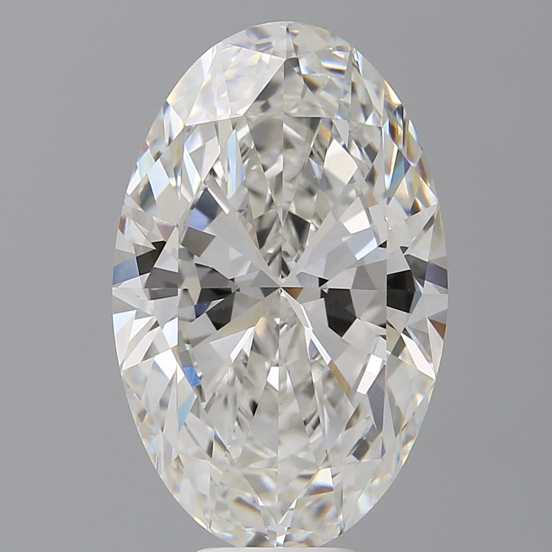 9.60 Carat Oval Shaped, Ideal Cut, F Color, VVS2 Clarity, IGI Certified Lab Grown Diamond