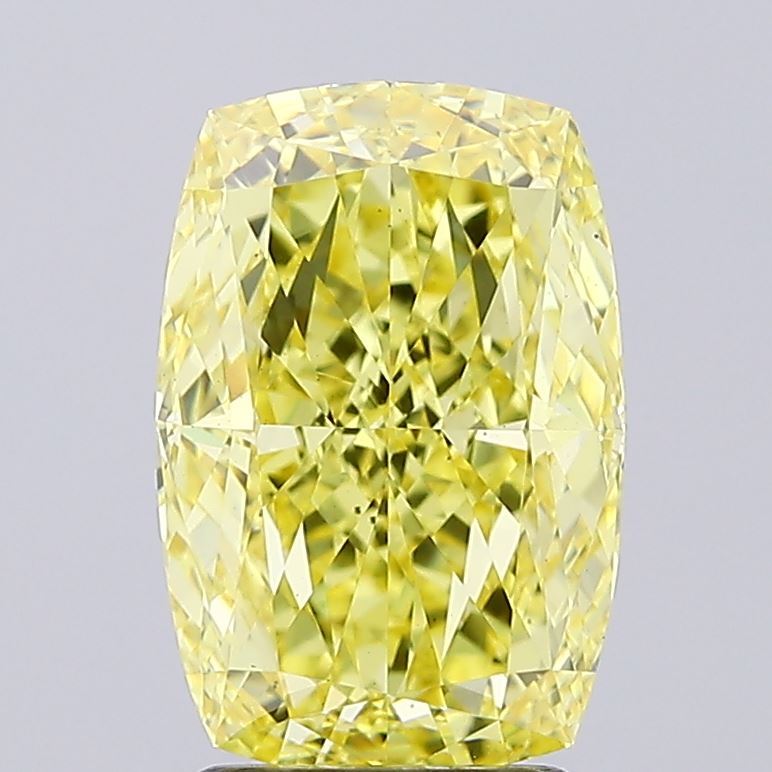 3.13 Carat Cushion Shaped, Ideal Cut, VS1 Clarity, IGI Certified Lab Grown Diamond