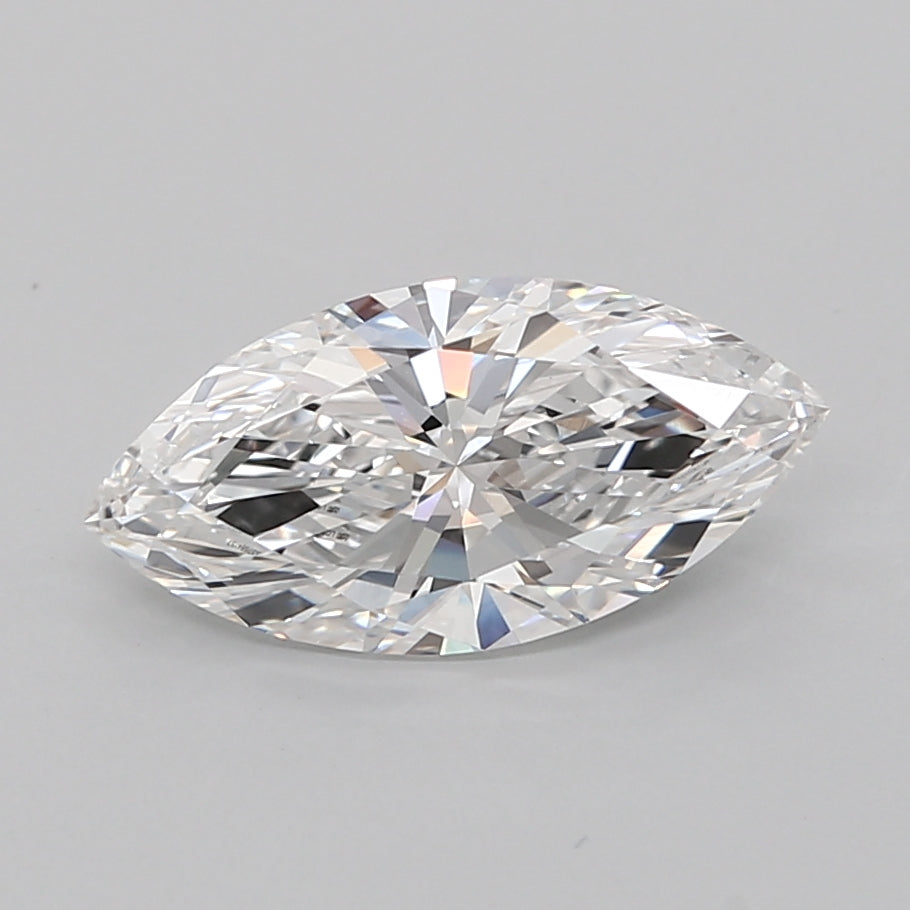 2.00 Carat Marquise Shaped, Ideal Cut, E Color, VVS2 Clarity, IGI Certified Lab Grown Diamond