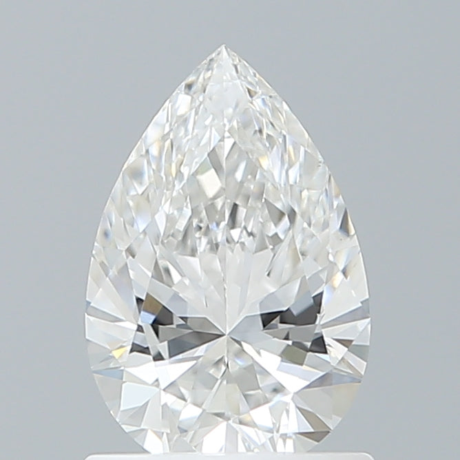 1.02 Carat Pear Shaped, Ideal Cut, E Color, VVS2 Clarity, IGI Certified Lab Grown Diamond