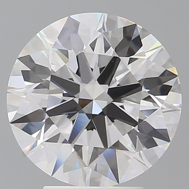 4.09 Carat Round Shaped, Ideal Cut, E Color, VVS2 Clarity, IGI Certified Lab Grown Diamond