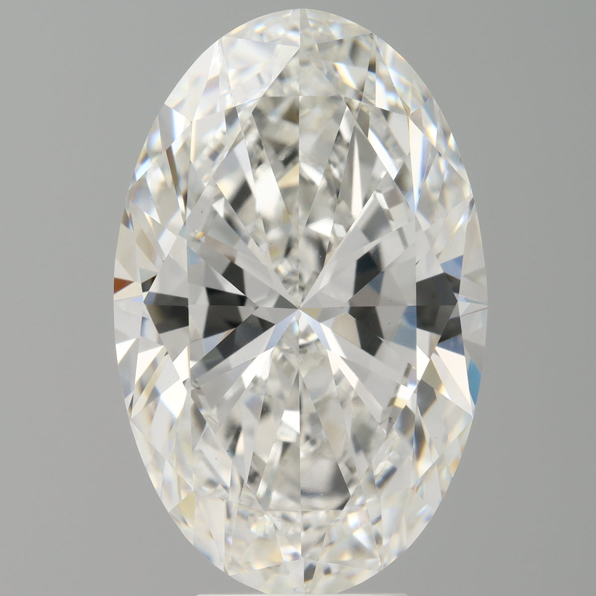 7.04 Carat Oval Shaped, Ideal Cut, E Color, VVS2 Clarity, IGI Certified Lab Grown Diamond