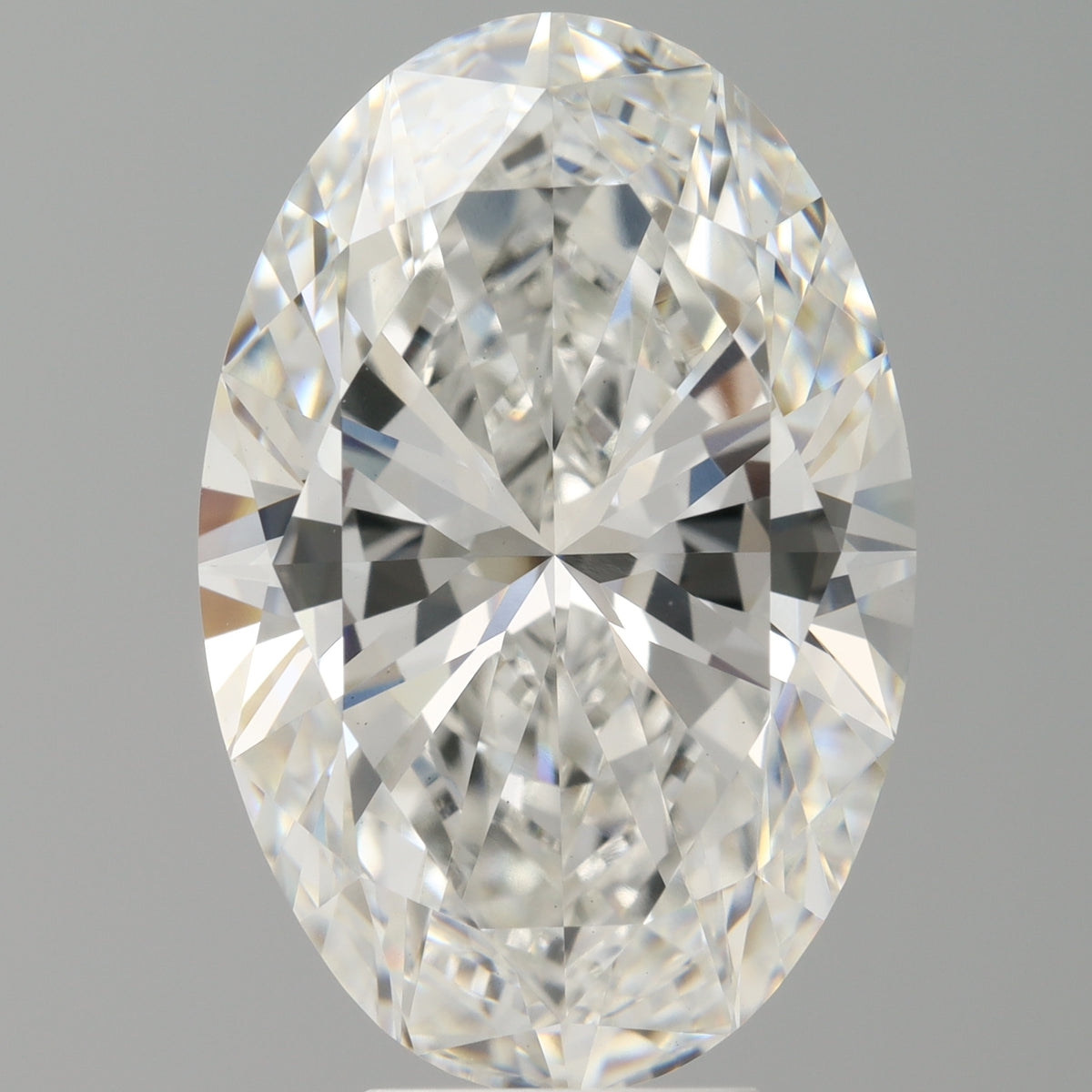 7.09 Carat Oval Shaped, Ideal Cut, E Color, VVS2 Clarity, IGI Certified Lab Grown Diamond