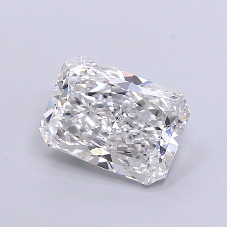 1.11 Carat Radiant Shaped, Very Good Cut, D Color, VS2 Clarity, IGI Certified Lab Grown Diamond