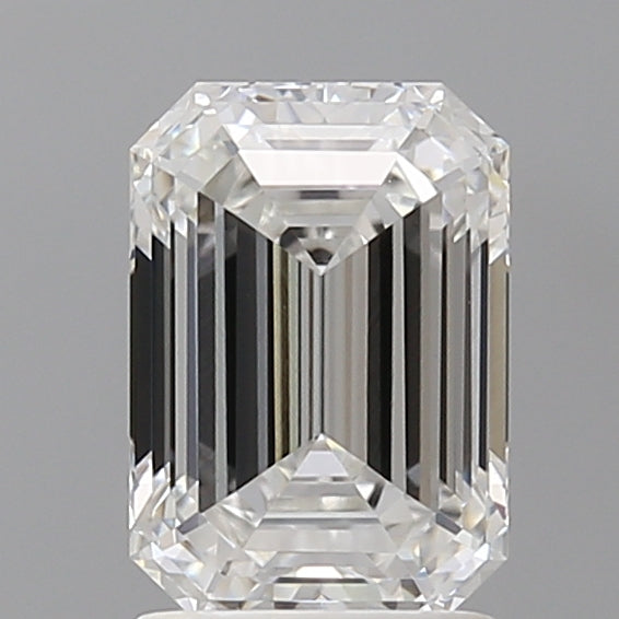 2.08 Carat Emerald Shaped, Ideal Cut, E Color, VVS2 Clarity, IGI Certified Lab Grown Diamond