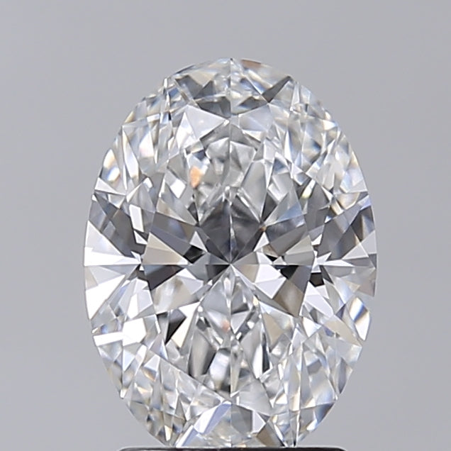 2.03 Carat Oval Shaped, Excellent Cut, D Color, VVS2 Clarity, IGI Certified Lab Grown Diamond