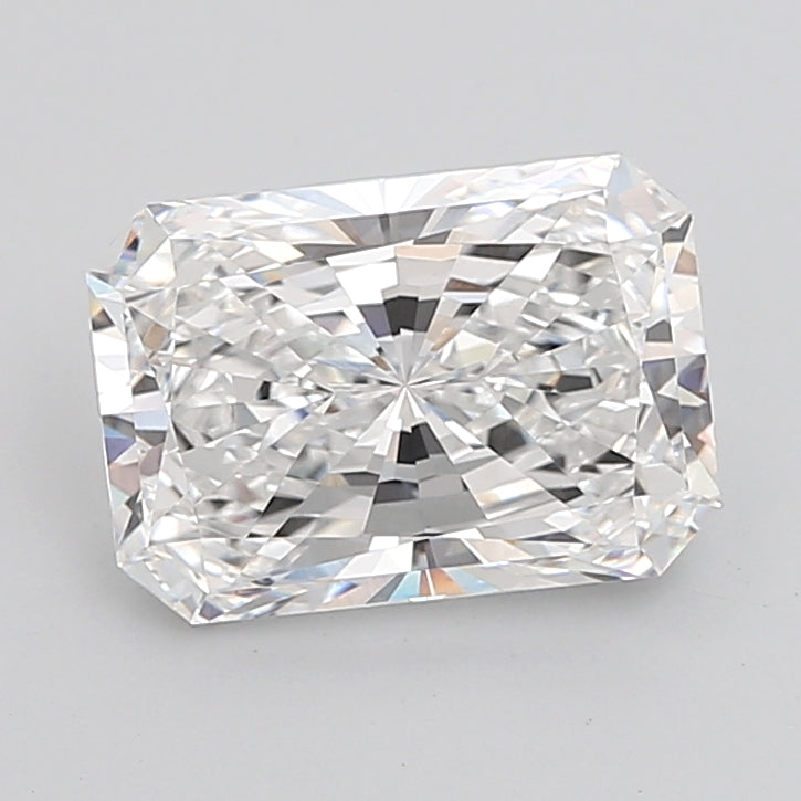 5.04 Carat Radiant Shaped, Excellent Cut, E Color, VVS2 Clarity, IGI Certified Lab Grown Diamond