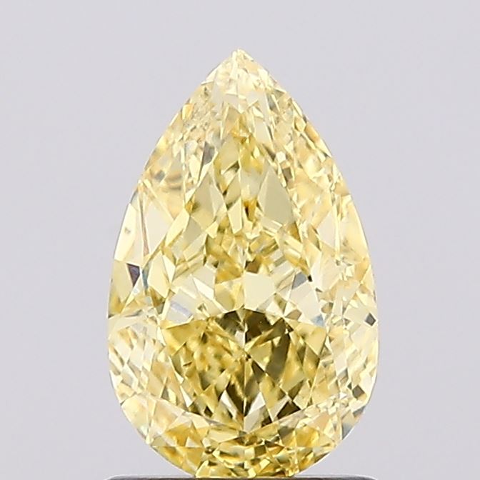 1.25 Carat Pear Shaped, Excellent Cut, VS1 Clarity, IGI Certified Lab Grown Diamond