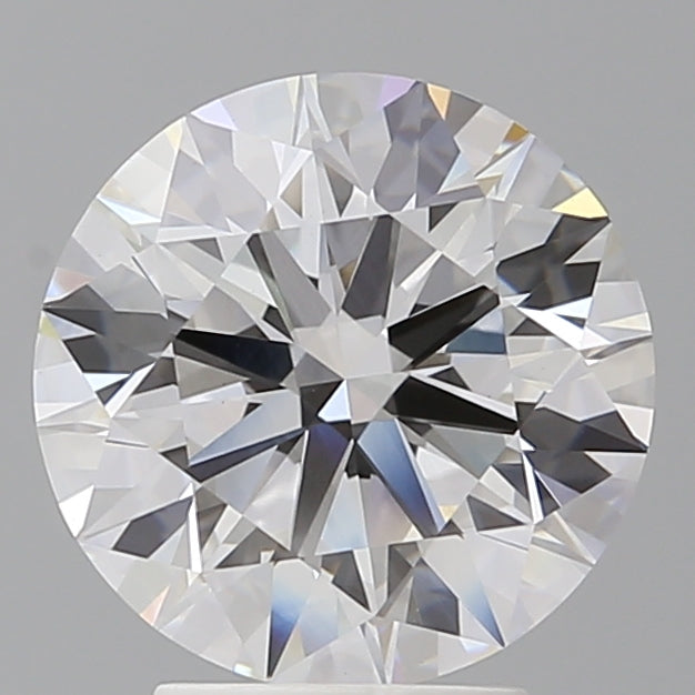 3.59 Carat Round Shaped, Ideal Cut, E Color, VVS2 Clarity, IGI Certified Lab Grown Diamond