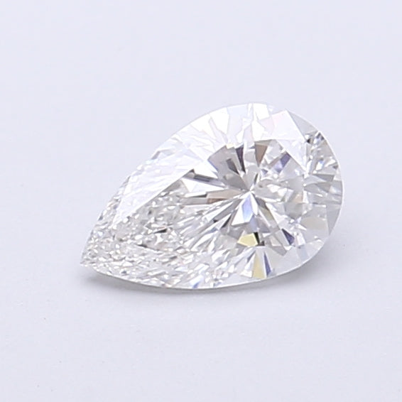 0.49 Carat Pear Shaped, Very Good Cut, E Color, VS1 Clarity, IGI Certified Lab Grown Diamond