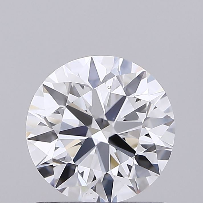 0.89 Carat Round Shaped, Ideal Cut, D Color, VVS2 Clarity, IGI Certified Lab Grown Diamond