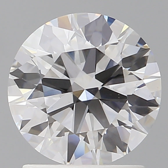 1.55 Carat Round Shaped, Ideal Cut, D Color, VS1 Clarity, IGI Certified Lab Grown Diamond