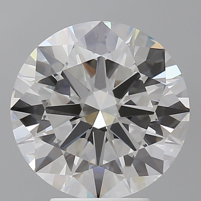 4.55 Carat Round Shaped, Excellent Cut, E Color, VVS2 Clarity, IGI Certified Lab Grown Diamond