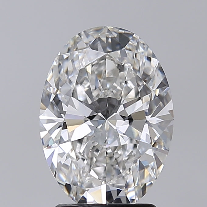 2.60 Carat Oval Shaped, Very Good Cut, F Color, VS1 Clarity, IGI Certified Lab Grown Diamond