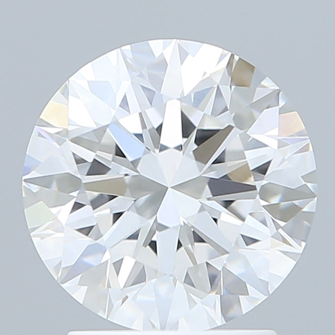 2.28 Carat Round Shaped, Excellent Cut, D Color, VVS2 Clarity, IGI Certified Lab Grown Diamond