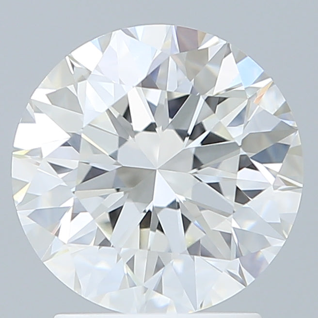 2.28 Carat Round Shaped, Excellent Cut, F Color, VVS2 Clarity, IGI Certified Lab Grown Diamond