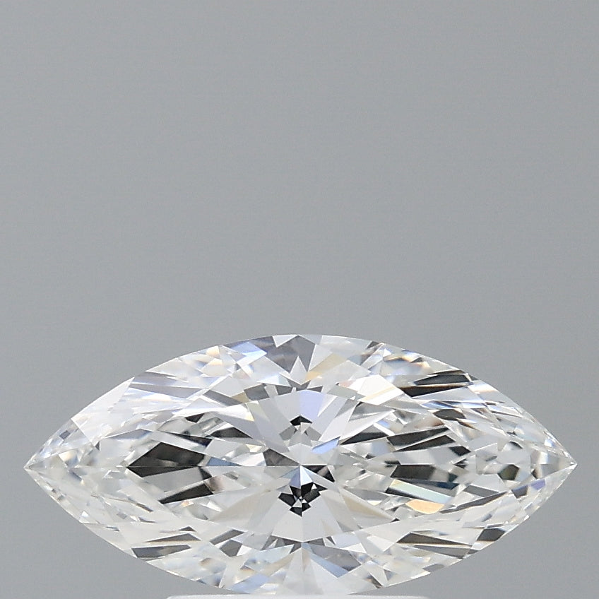 1.51 Carat Marquise Shaped, Ideal Cut, E Color, VVS2 Clarity, IGI Certified Lab Grown Diamond