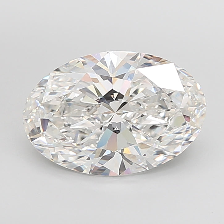 8.03 Carat Oval Shaped, Ideal Cut, E Color, VVS2 Clarity, IGI Certified Lab Grown Diamond