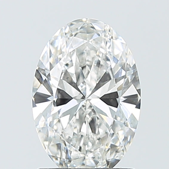 1.50 Carat Oval Shaped, Ideal Cut, E Color, VS1 Clarity, IGI Certified Lab Grown Diamond