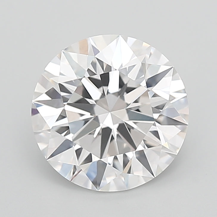 4.04 Carat Round Shaped, Ideal Cut, D Color, VVS1 Clarity, IGI Certified Lab Grown Diamond