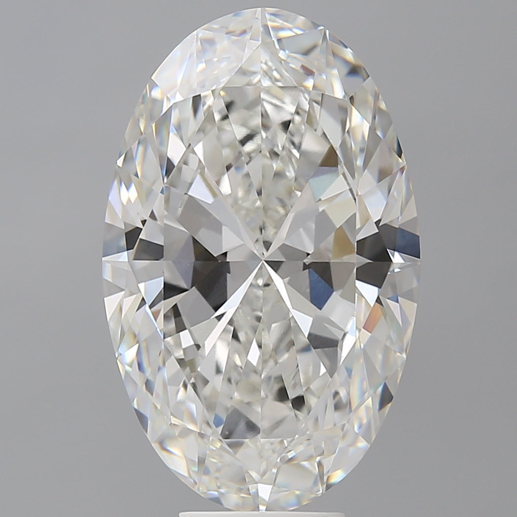 8.59 Carat Oval Shaped, Ideal Cut, F Color, VVS2 Clarity, IGI Certified Lab Grown Diamond
