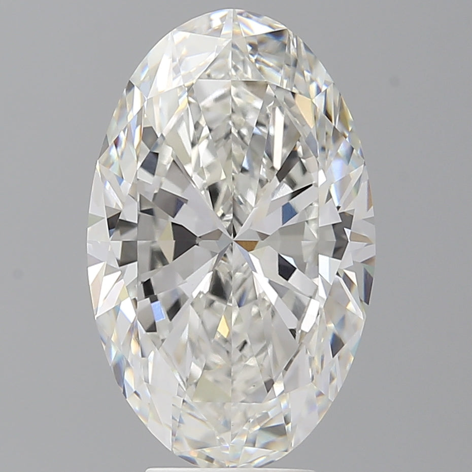 6.06 Carat Oval Shaped, Ideal Cut, F Color, VVS2 Clarity, IGI Certified Lab Grown Diamond