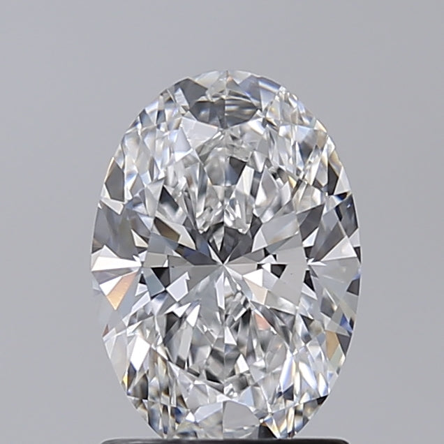 1.40 Carat Oval Shaped, Excellent Cut, E Color, VVS2 Clarity, IGI Certified Lab Grown Diamond