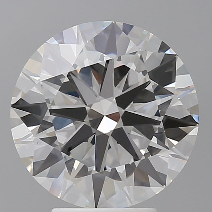 4.51 Carat Round Shaped, Ideal Cut, F Color, VS1 Clarity, IGI Certified Lab Grown Diamond