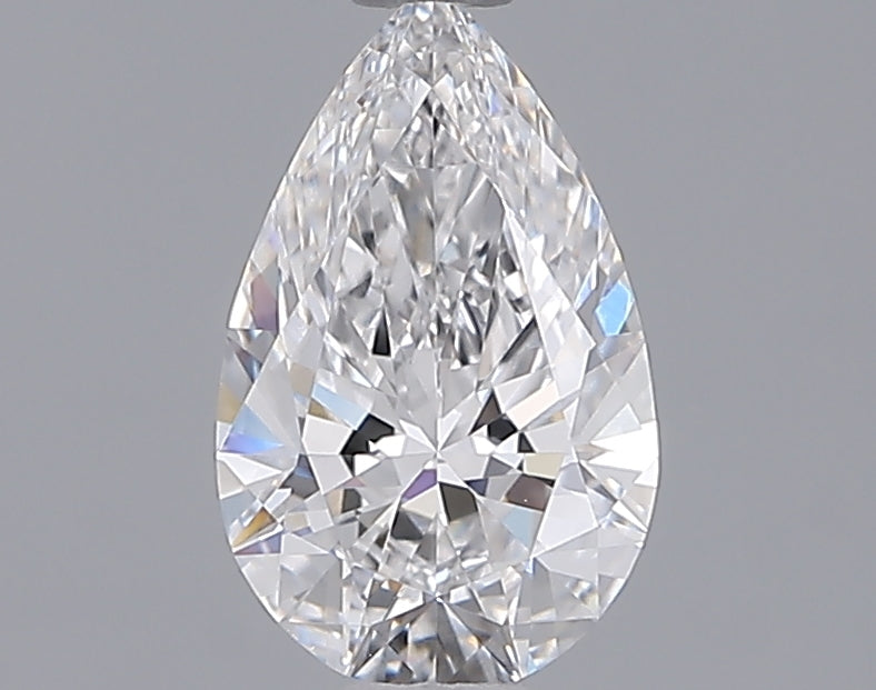 1.07 Carat Pear Shaped, Ideal Cut, D Color, VVS1 Clarity, IGI Certified Lab Grown Diamond