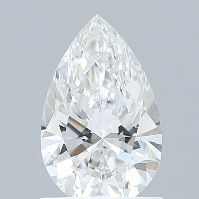 1.09 Carat Pear Shaped, Excellent Cut, D Color, VVS2 Clarity, IGI Certified Lab Grown Diamond