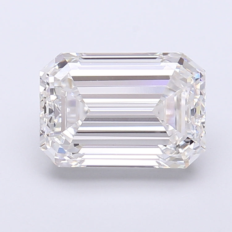 2.97 Carat Emerald Shaped, Very Good Cut, E Color, VS1 Clarity, IGI Certified Lab Grown Diamond